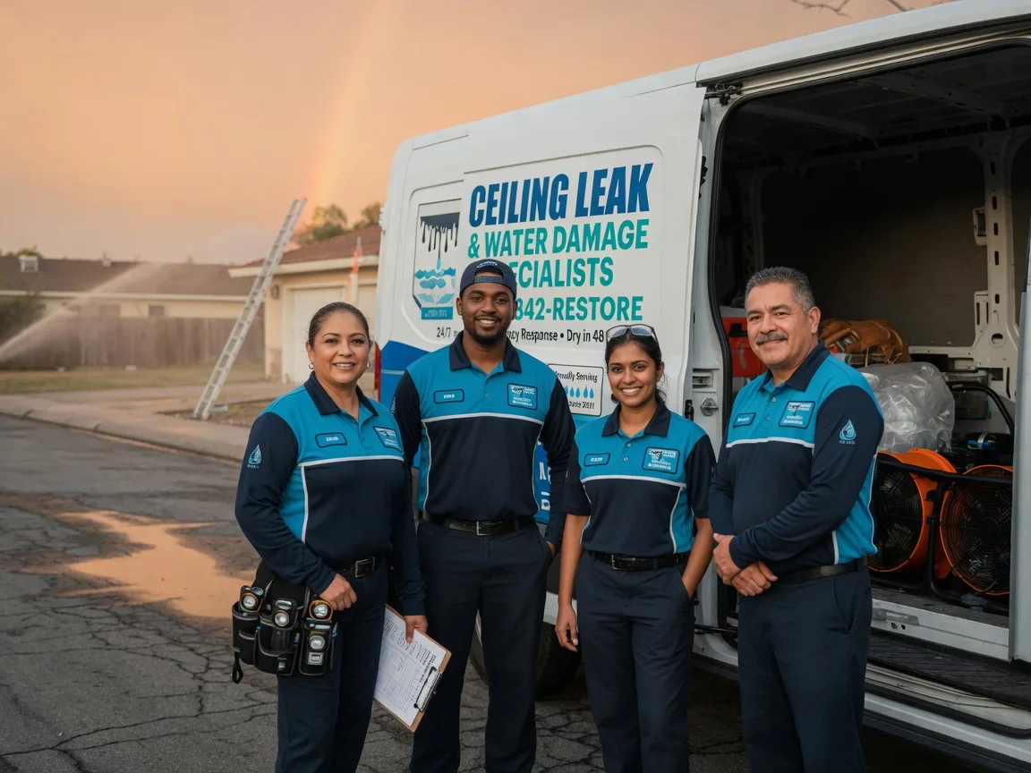 Ceiling Leak Cleanup company in Creekside, PA