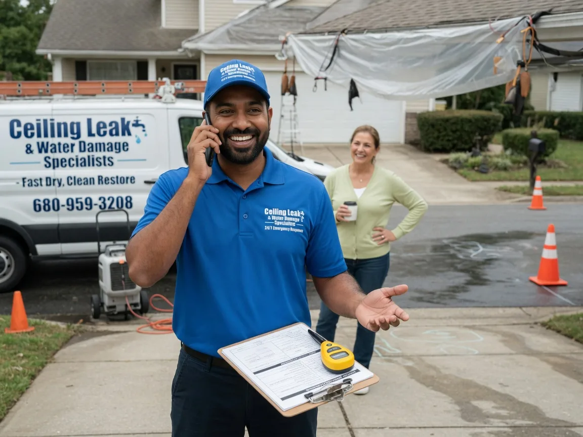 Ceiling Leak Cleanup Creekside, PA FAQs
